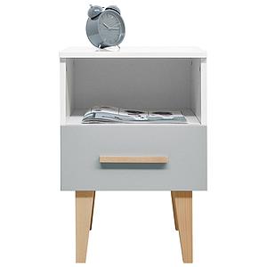 Bureau enfant EMMA Bopita blanc-gris