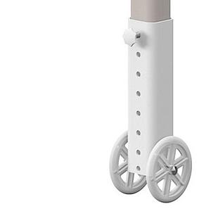 Bureau enfant escamotable plateau inclinable CLASSIC Flexa blanc-grey washed