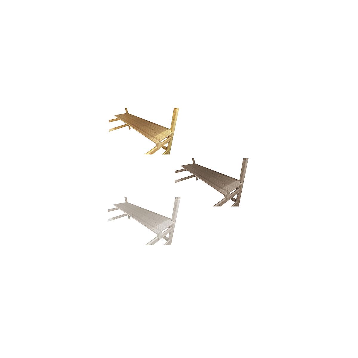 Bureau enfant lit mezzanine NEW CLASSIC FLEXA blanc