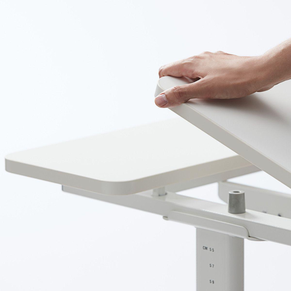 Bureau évolutif inclinable enfant EVO Flexa blanc