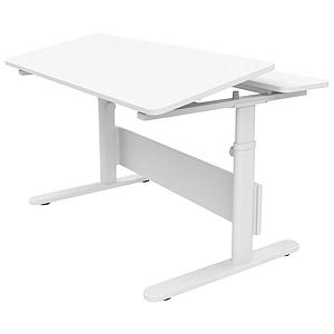 Bureau évolutif inclinable enfant EVO Flexa blanc