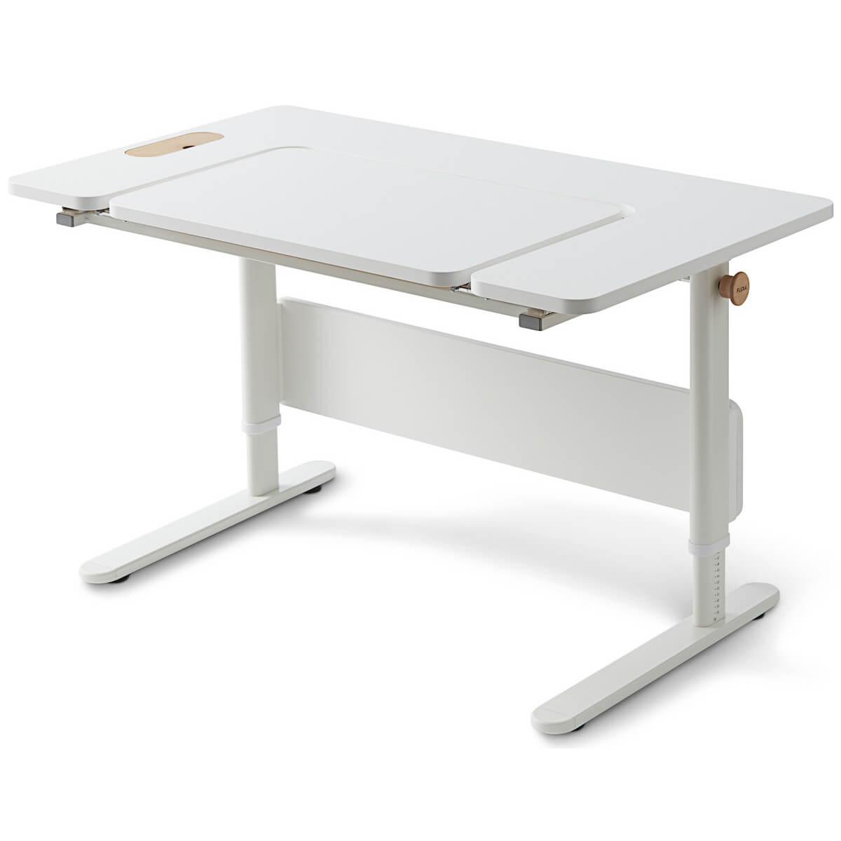 Bureau évolutif inclinable middle up MOBY Flexa blanc