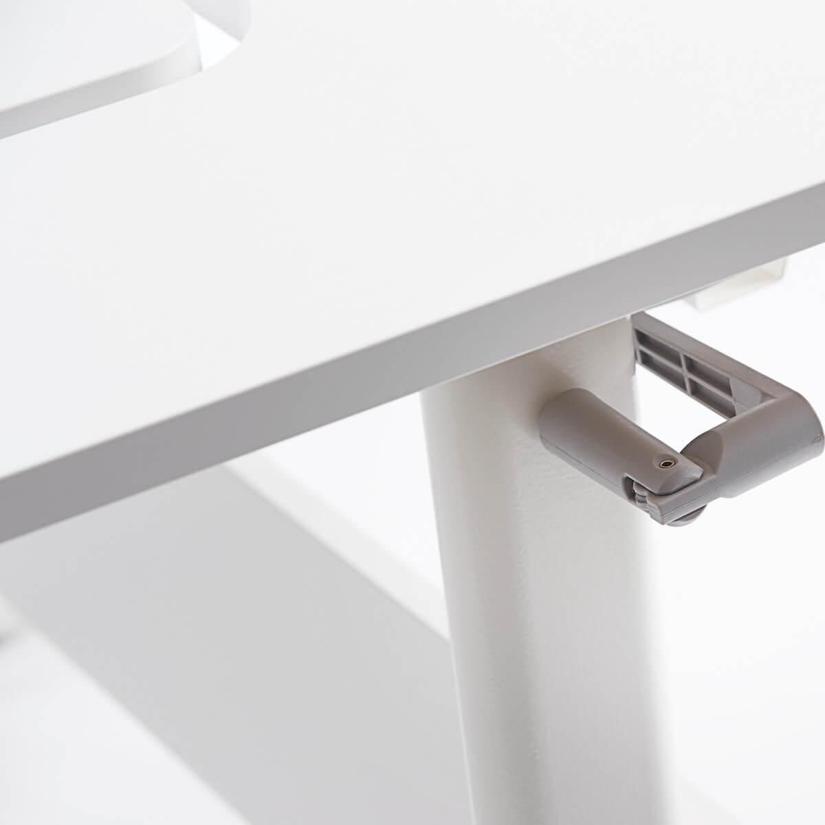 Bureau évolutif inclinable middle up MOBY Flexa blanc