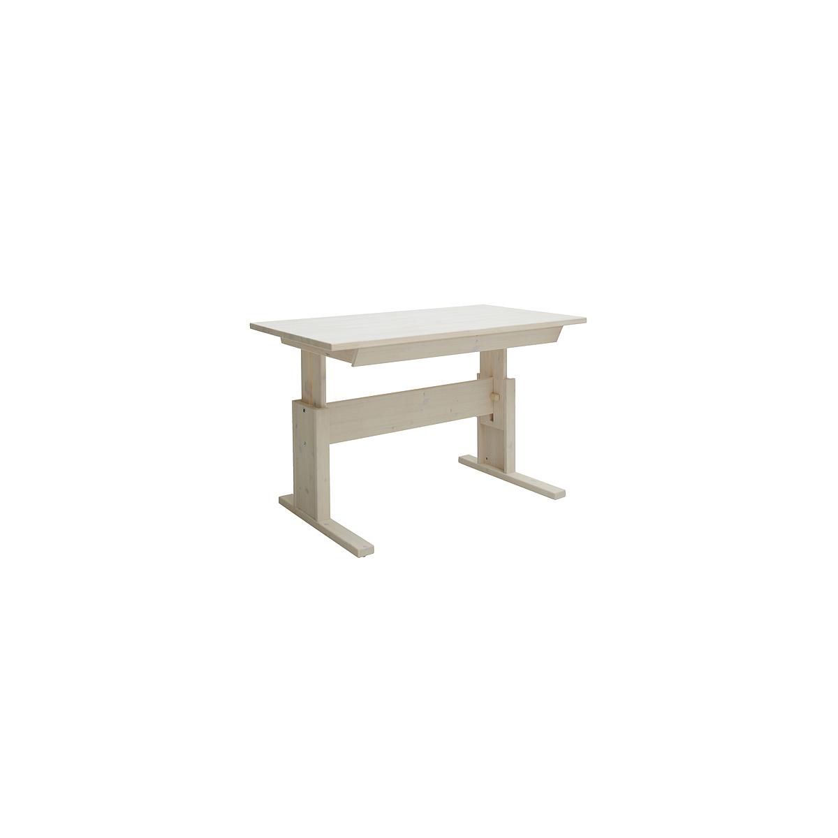 Bureau évolutif réglable 1 tiroir Lifetime blanchi