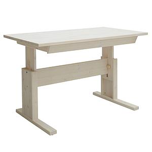 Bureau évolutif réglable 1 tiroir Lifetime blanchi