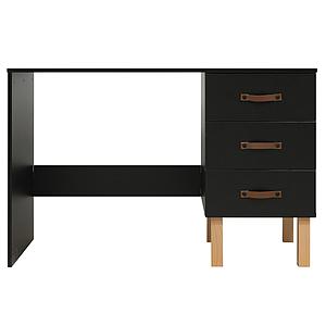 Bureau FLORIS Bopita Noir Mat-Naturel