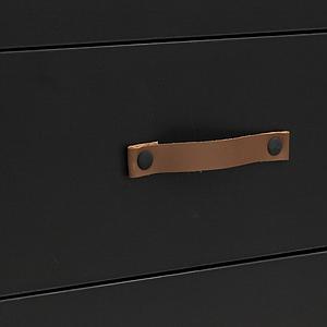 Bureau FLORIS Bopita Noir Mat-Naturel