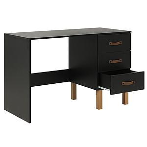 Bureau FLORIS Bopita Noir Mat-Naturel