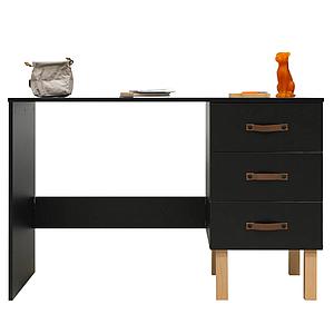 Bureau FLORIS Bopita Noir Mat-Naturel
