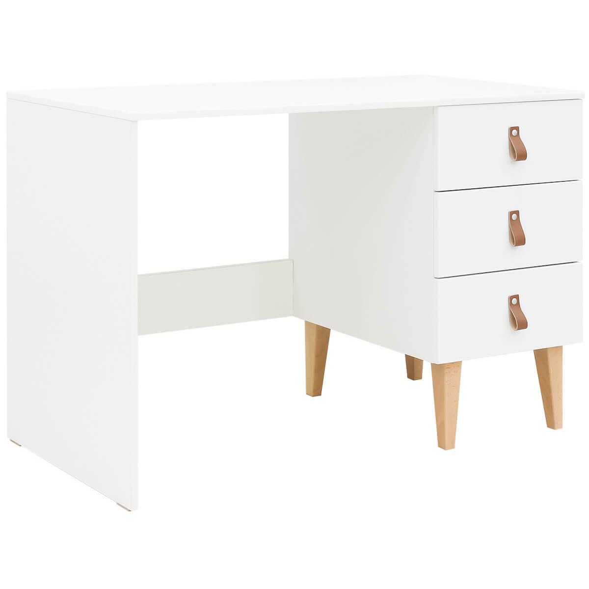 Bureau INDY Bopita blanc-naturel