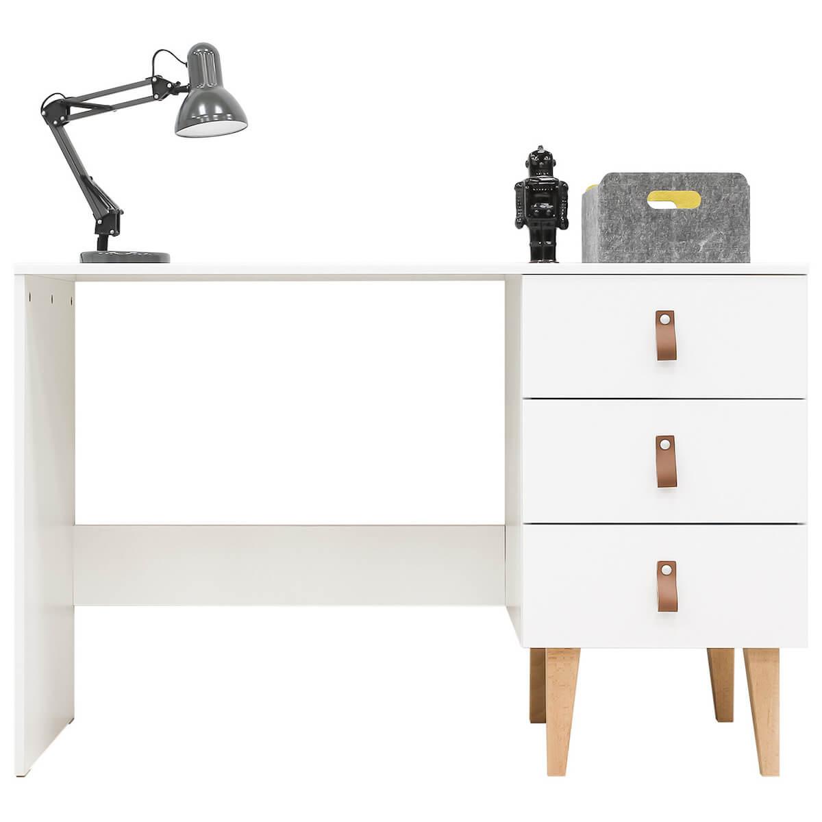 Bureau INDY Bopita blanc-naturel
