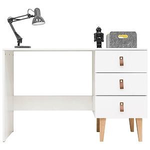 Bureau INDY Bopita blanc-naturel