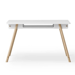 Bureau junior CAMP ajustable en hauteur Oliver Furniture blanc-chêne