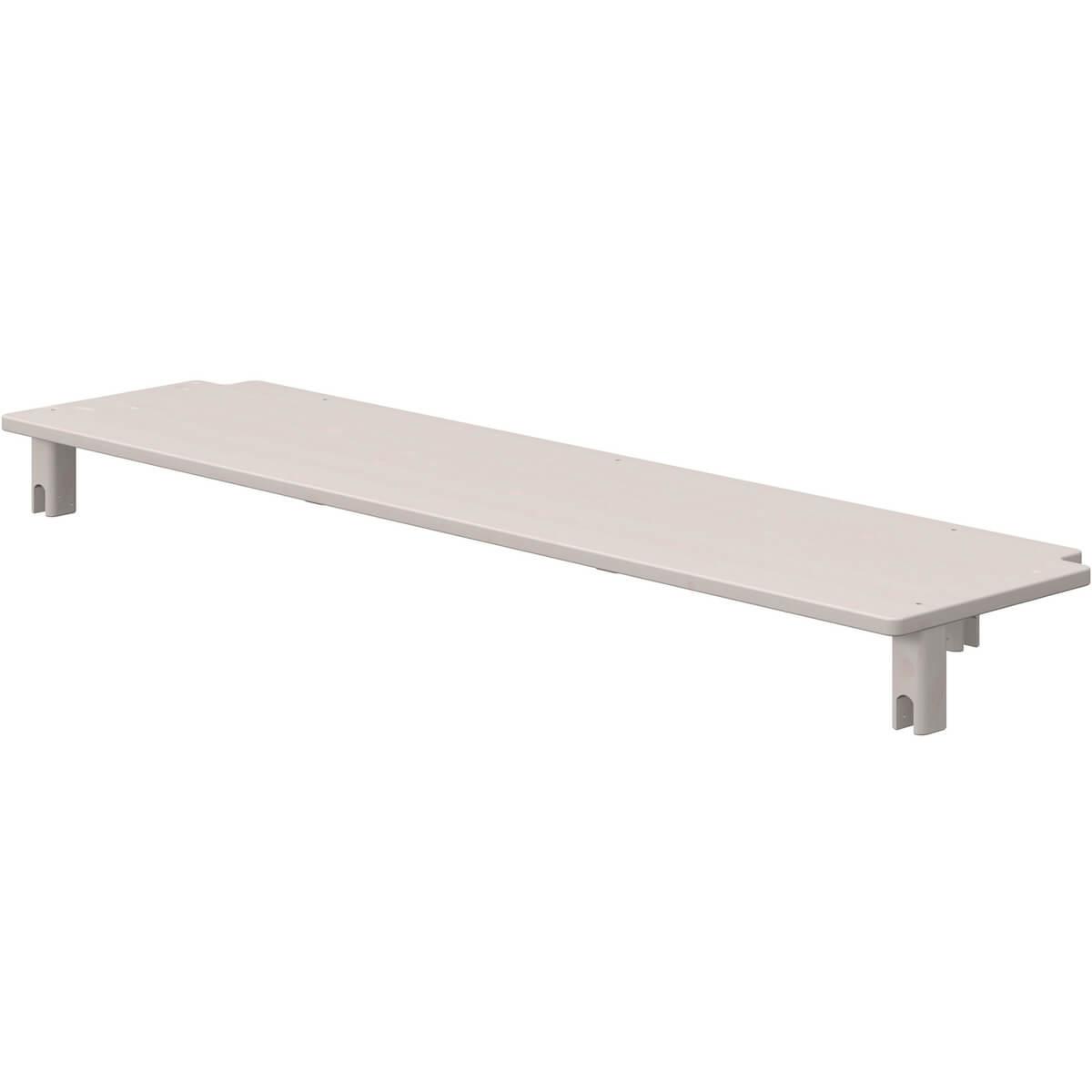 Bureau lit mezzanine 190cm CLASSIC Flexa grey washed 