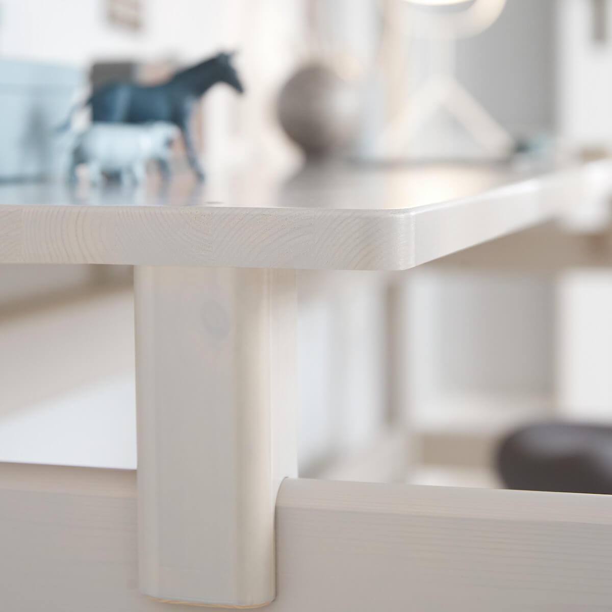 Bureau lit mezzanine 190cm CLASSIC Flexa grey washed 