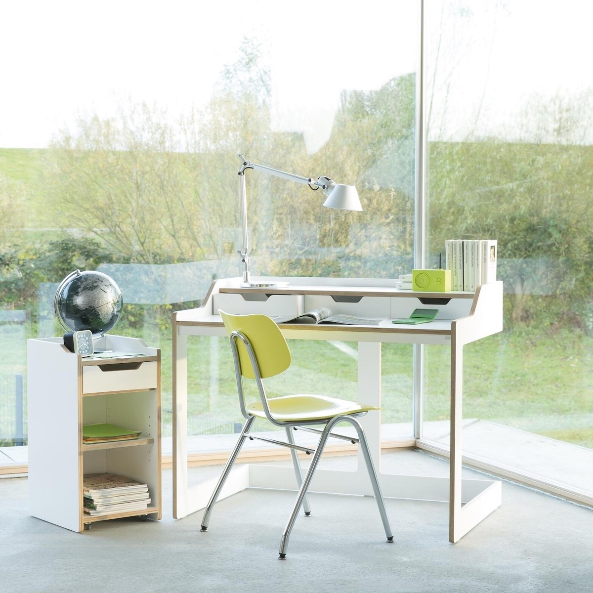Bureau PLANE Müller Small Living blanc