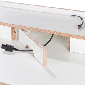 Bureau PLANE Müller Small Living blanc