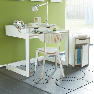 Bureau PLANE Müller Small Living blanc