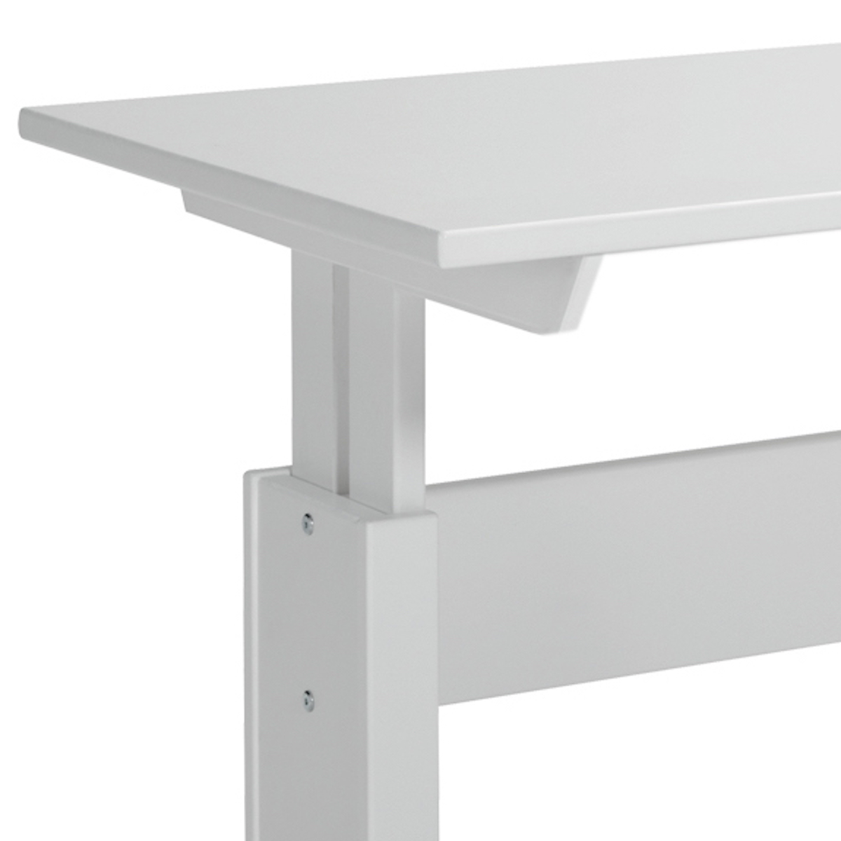 Bureau réglable Lifetime blanc