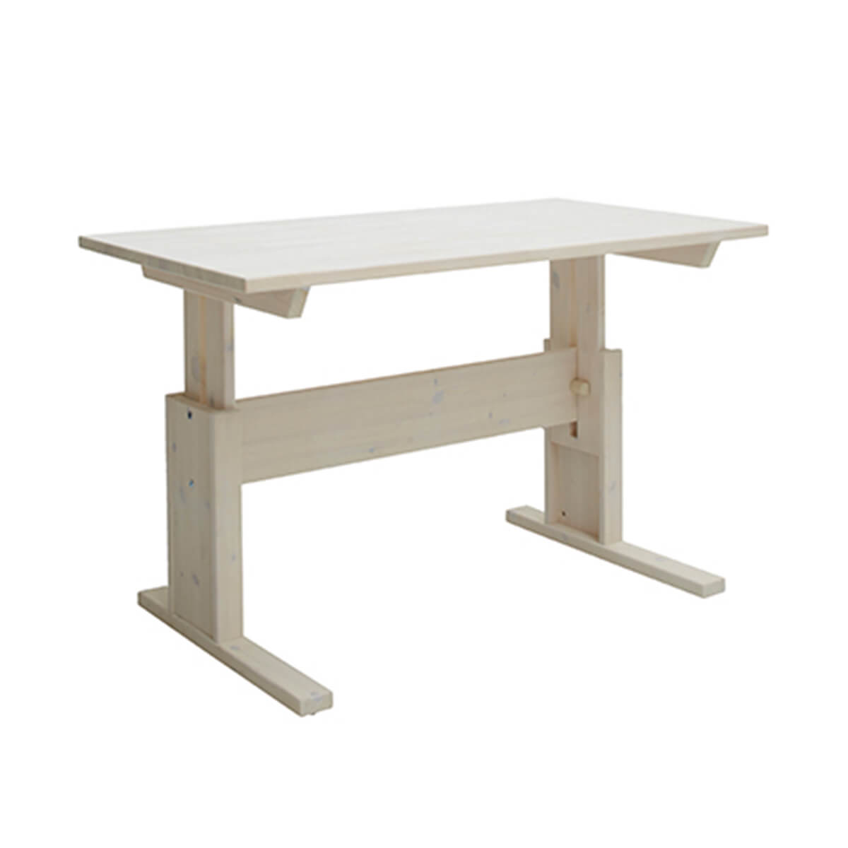 Bureau réglable Lifetime blanchi
