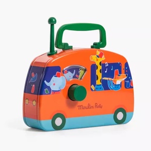 Bus musical fanfare LES JOUETS METAL Moulin Roty