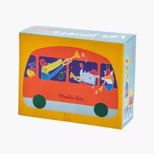 Bus musical fanfare LES JOUETS METAL Moulin Roty