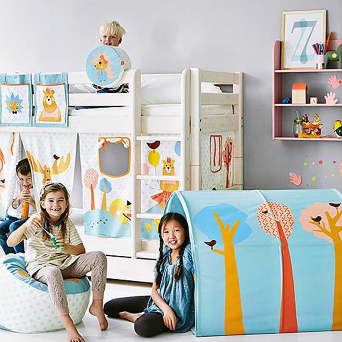 Cabane tunnel jeu FOREST Flexa 