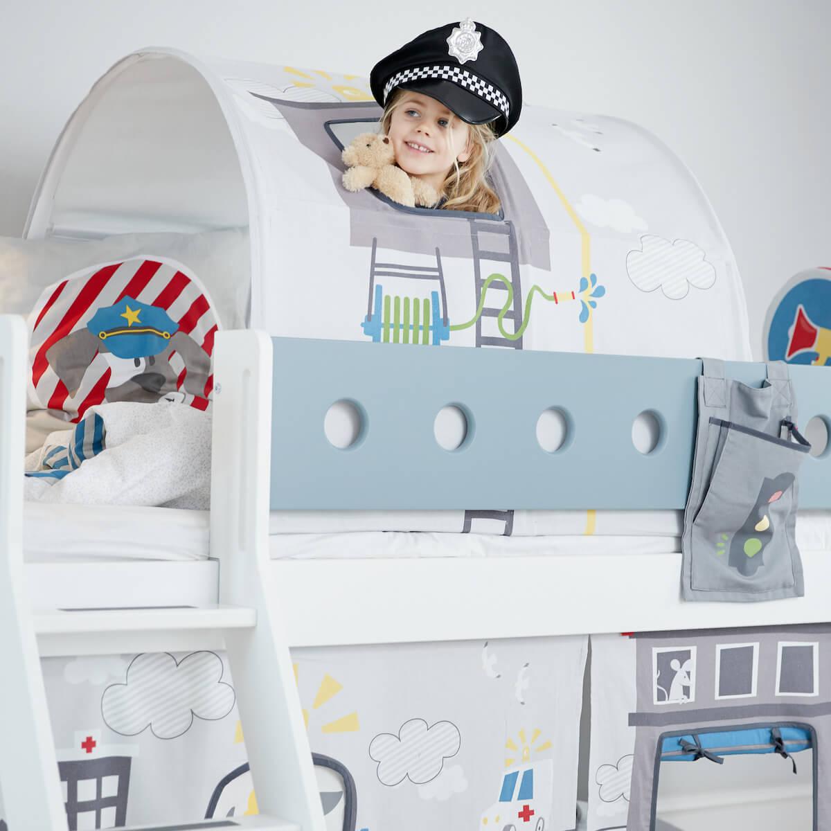 Cabane tunnel jeu PETITS HEROS Flexa