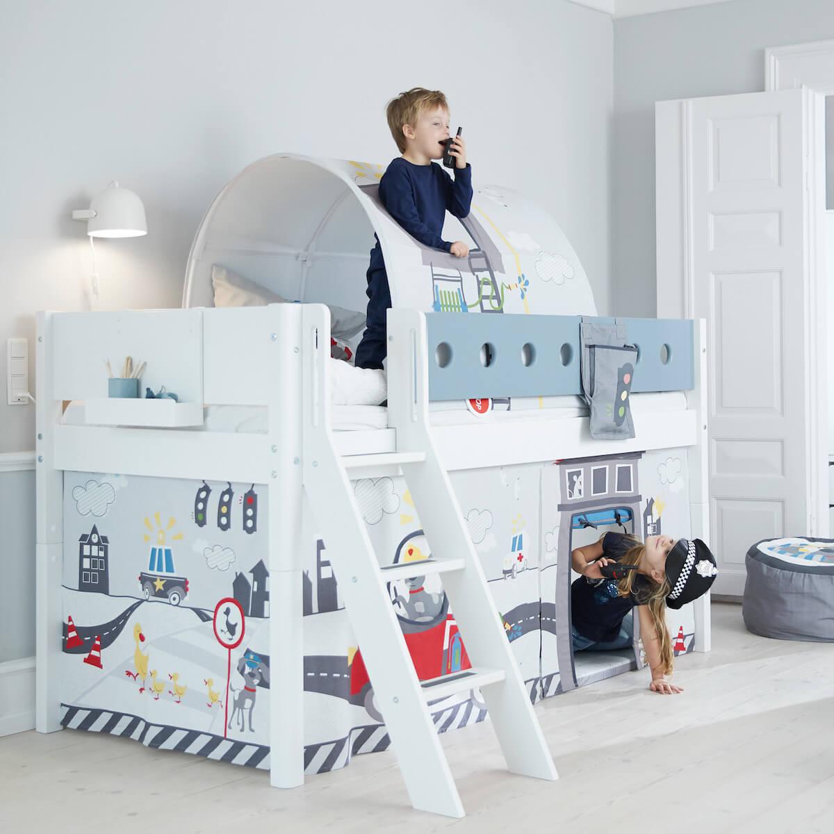 Cabane tunnel jeu PETITS HEROS Flexa