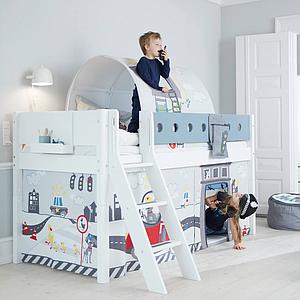 Cabane tunnel jeu PETITS HEROS Flexa