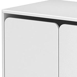 CABBY by Flexa Armoire 2 portes Blanc