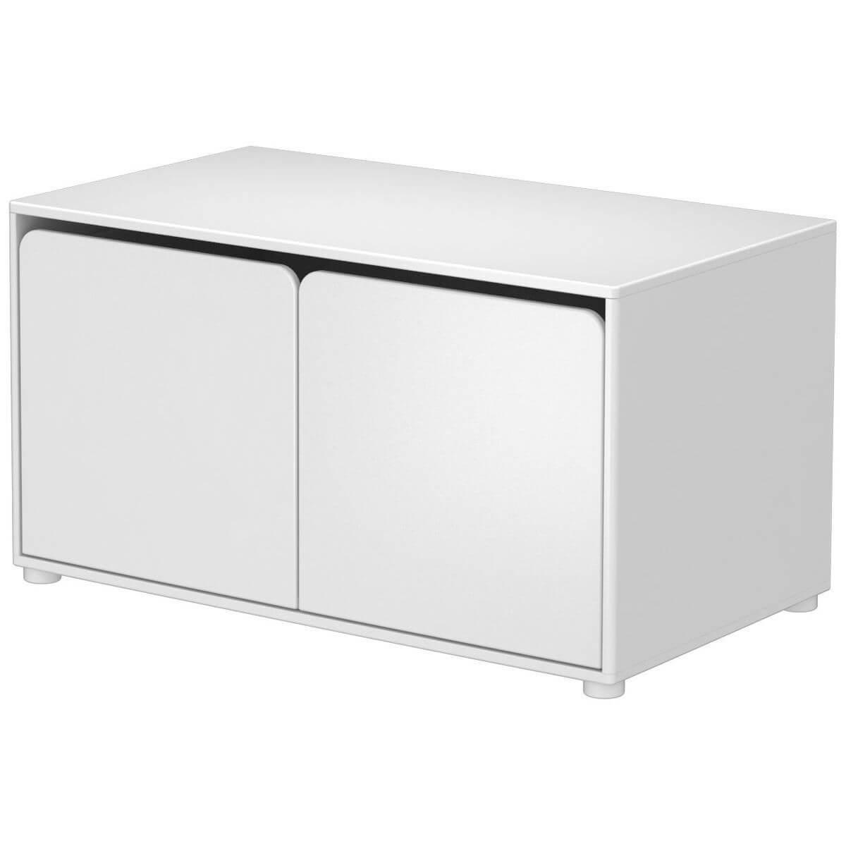 CABBY by Flexa Armoire basse 2 portes Blanc