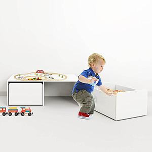 CABBY by Flexa Coffre 2 tiroirs Blanc