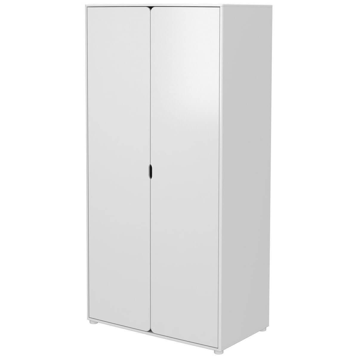 CABBY by Flexa Garde-robe haute 2 portes Blanc