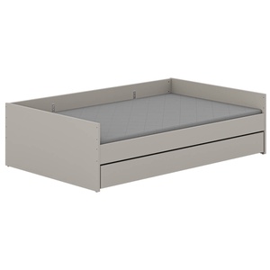 Cabin bed 120x200cm 203,2x55,9x125,8cm BROTHER STU Yuny by Paidi taupe