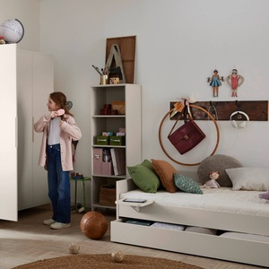 Cabin bed 120x200cm 203,2x55,9x125,8cm SISTER LOU Yuny by Paidi Cashmere beige