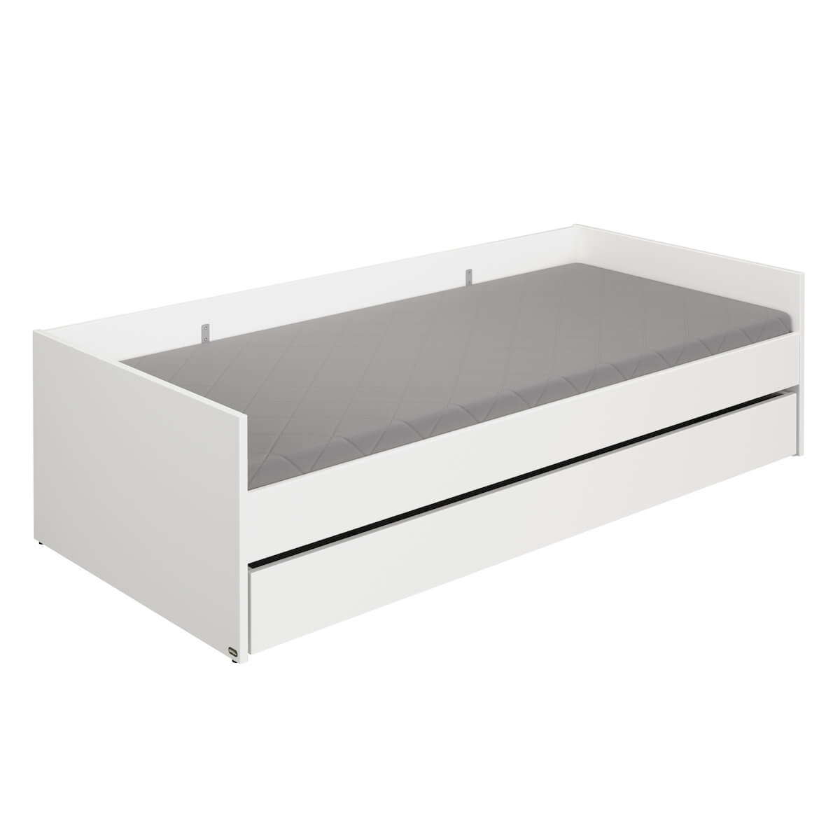 Cabin bed 90x200cm 203,2x95,7x55,7cm LOVELY ALIV Yuny by Paidi off-white