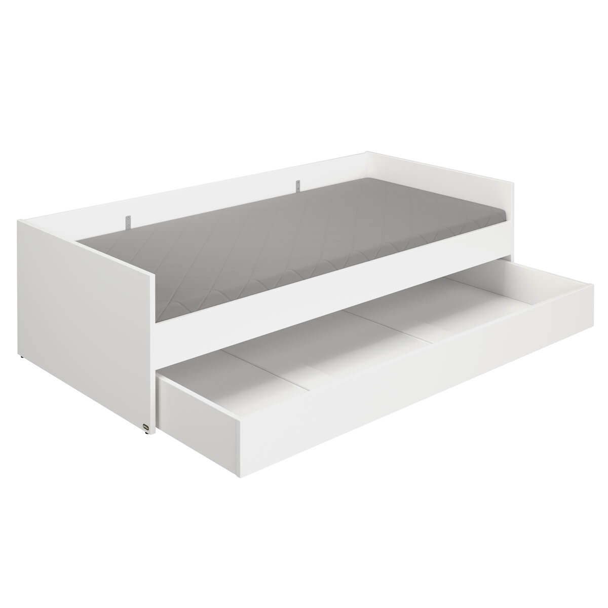 Cabin bed 90x200cm 203,2x95,7x55,7cm LOVELY ALIV Yuny by Paidi off-white