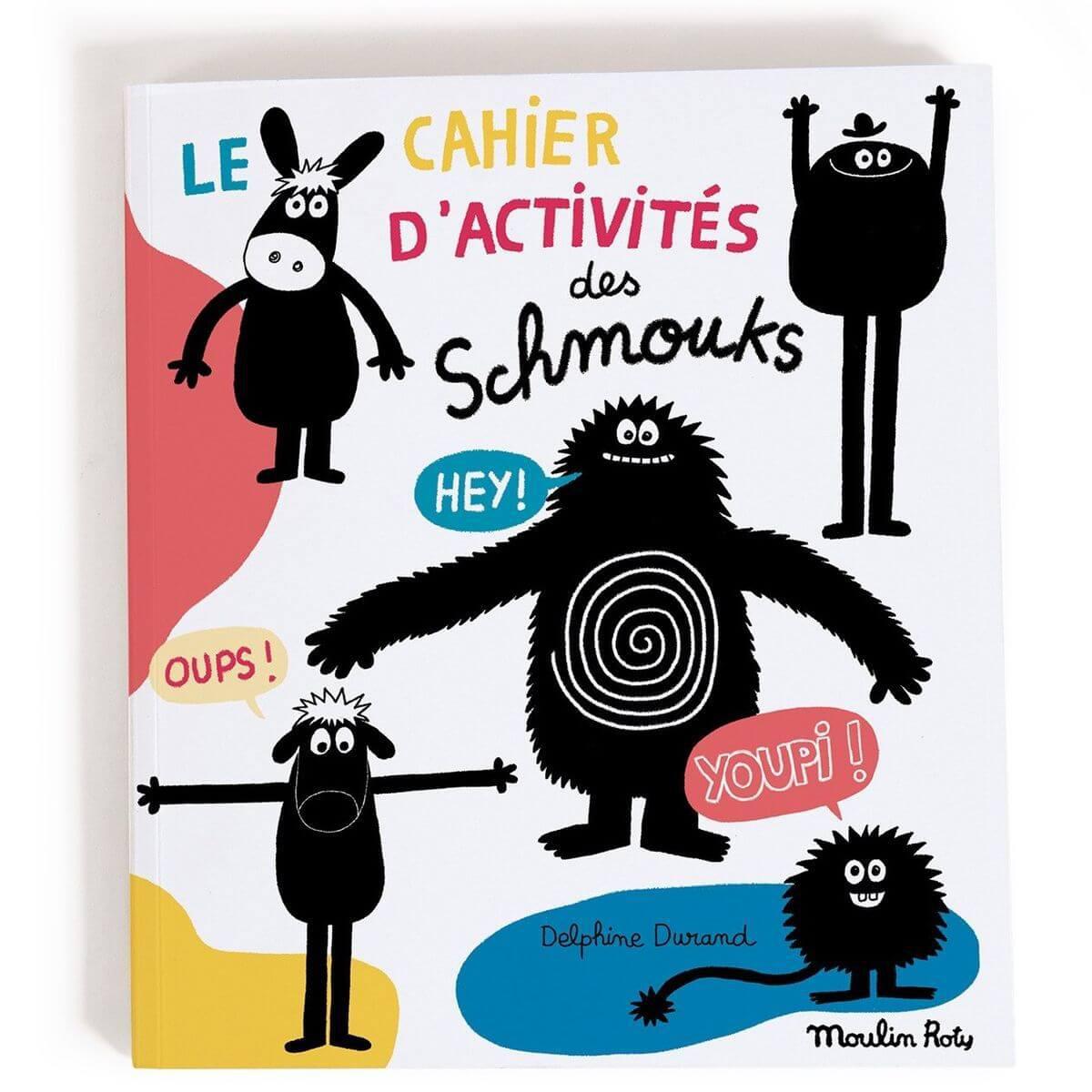 Cahier d'activités 96 pages LES SCHMOUKS Moulin Roty