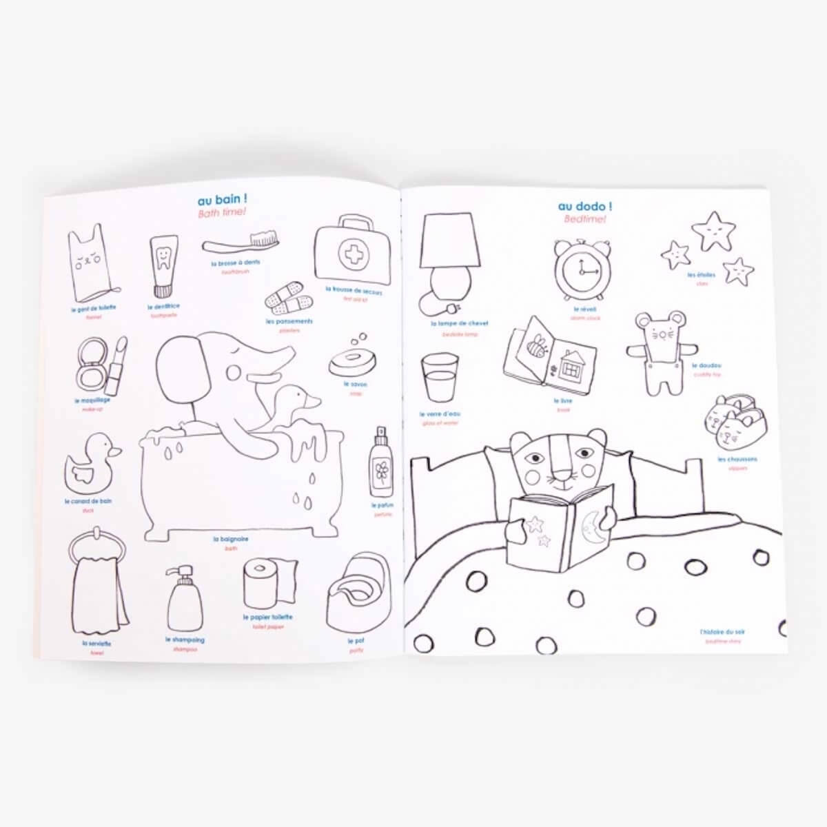 Cahier stickers 28 pages LES POPIPOP Moulin Roty