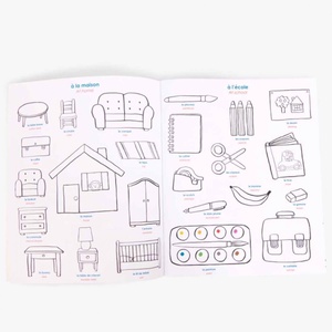 Cahier stickers 28 pages LES POPIPOP Moulin Roty