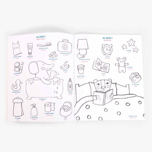 Cahier stickers 28 pages LES POPIPOP Moulin Roty