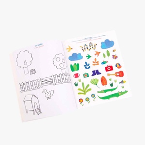 Cahier stickers 28 pages LES POPIPOP Moulin Roty