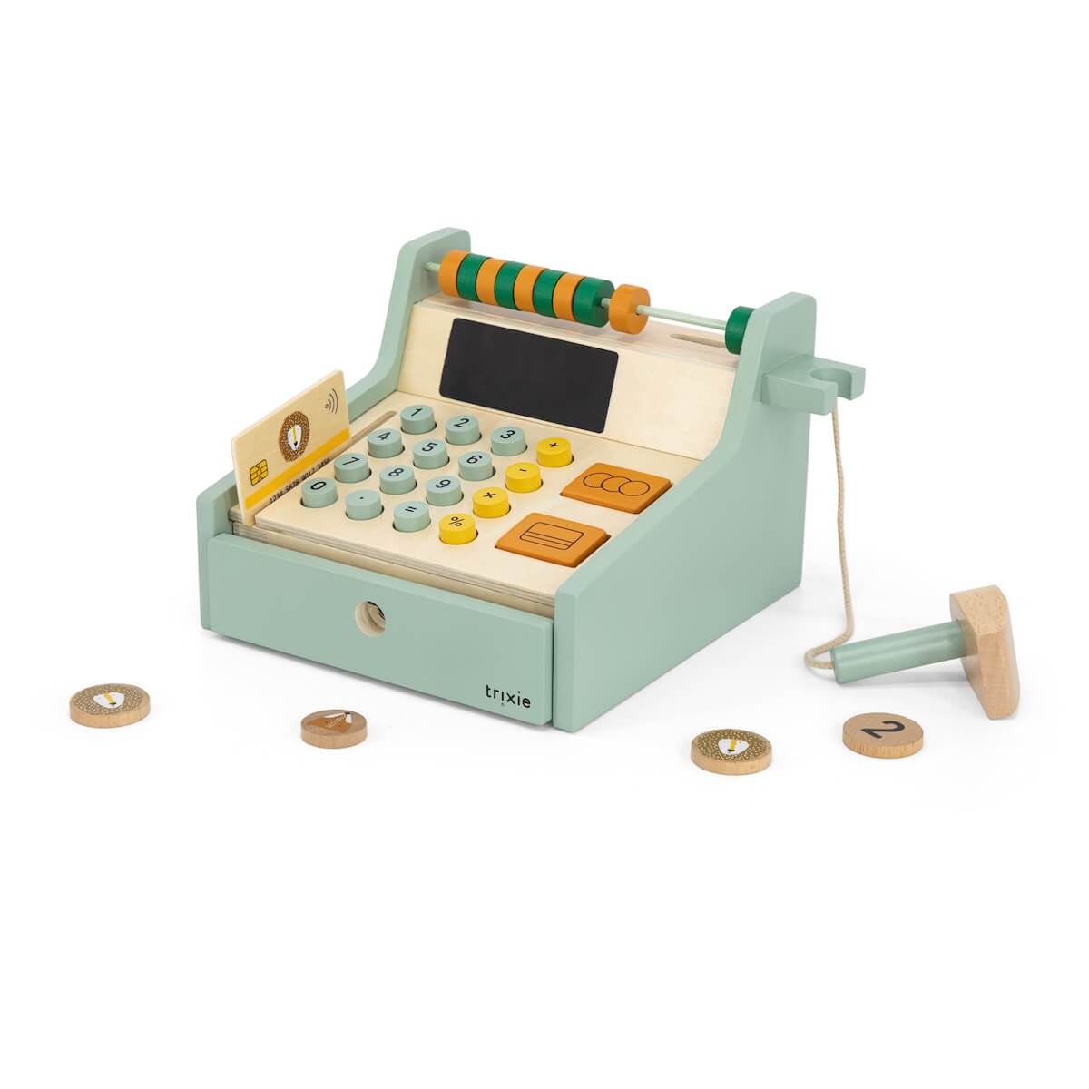 Caisse enregistreuse en bois avec accessoires Trixie