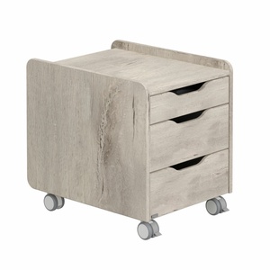 Caisson 3 tiroirs pour bureau DIEGO Paidi Chêne nautique