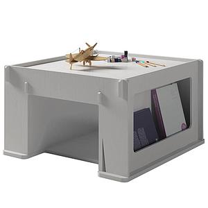 Caisson table de jeu THEO Mathy by Bols gris perle