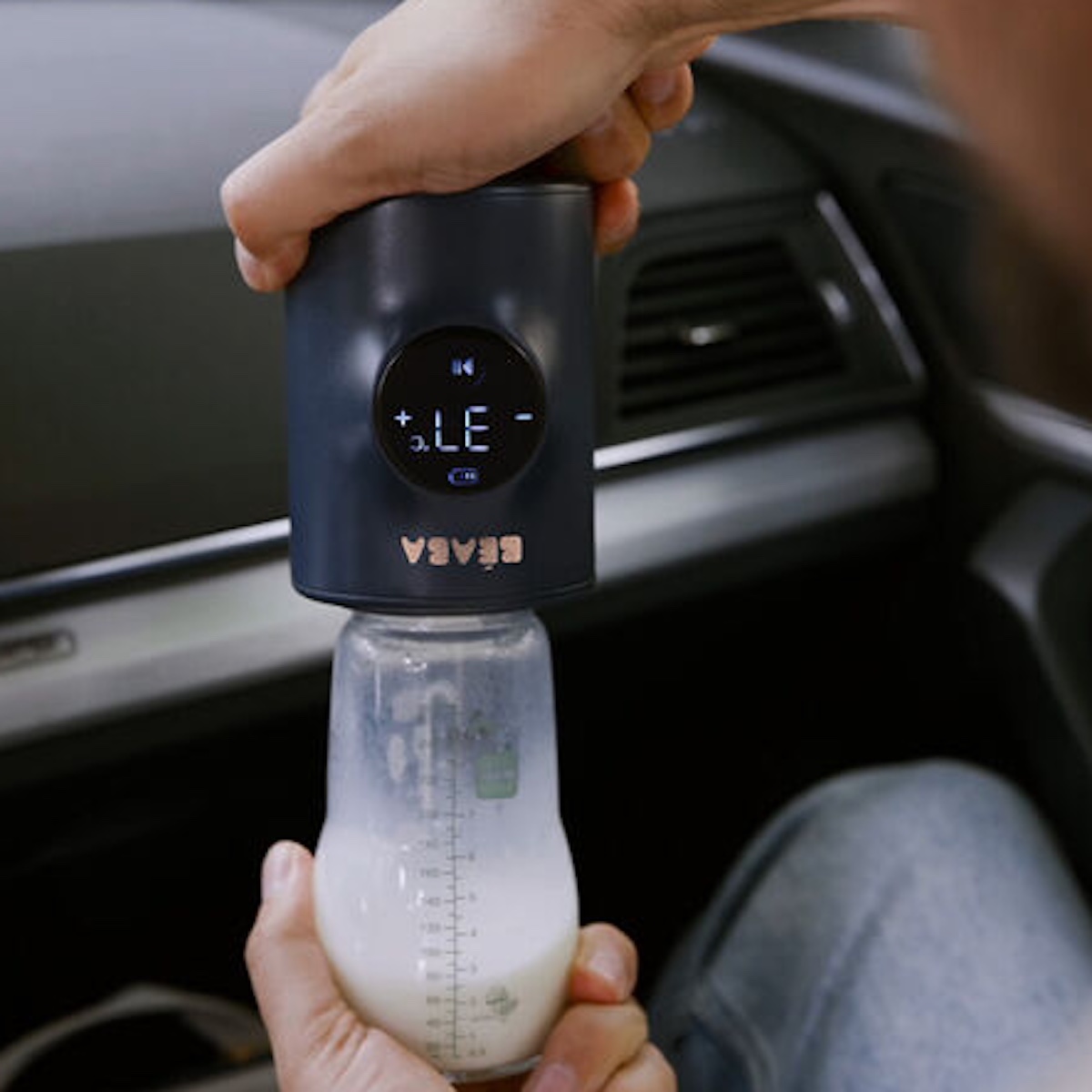 Calienta biberón Milk Nomad Beaba Night blue