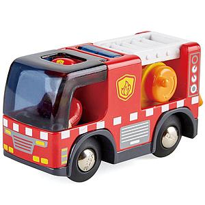 Camion de pompiers avec sirène FIRE TRUCK Hape 