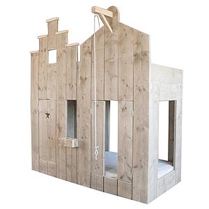 CANAL by DUTCHWOOD Lit Cabane naturel superposés