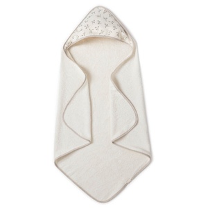 Cape de bain Babyshower olive bloom